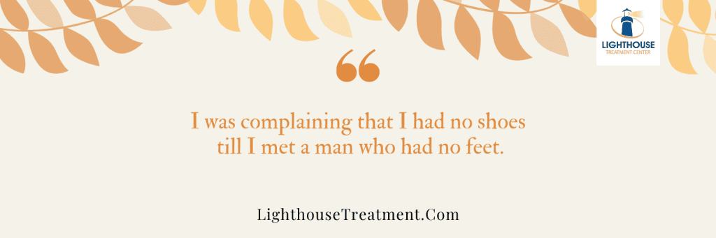 Thanksgiving Sobriety Quotes