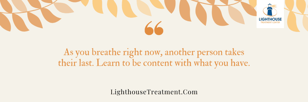 Thanksgiving Sobriety Quotes